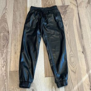 BLANKNYC Faux Leather Joggers 